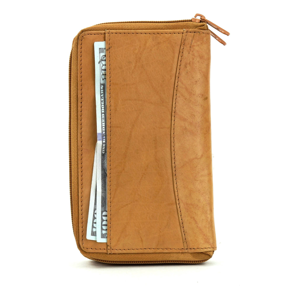 Double Zipper Women's Clutch 15585