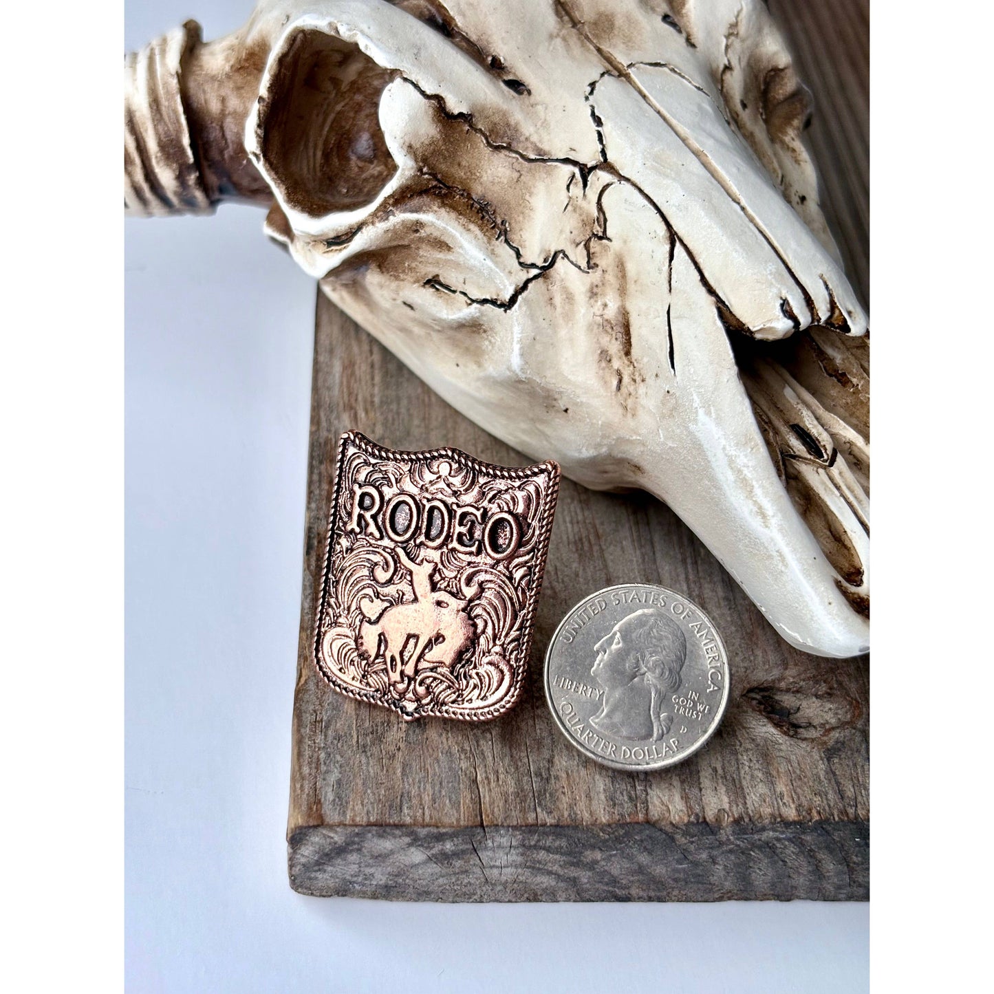 Western Rodeo Adjustable Cuff Ring