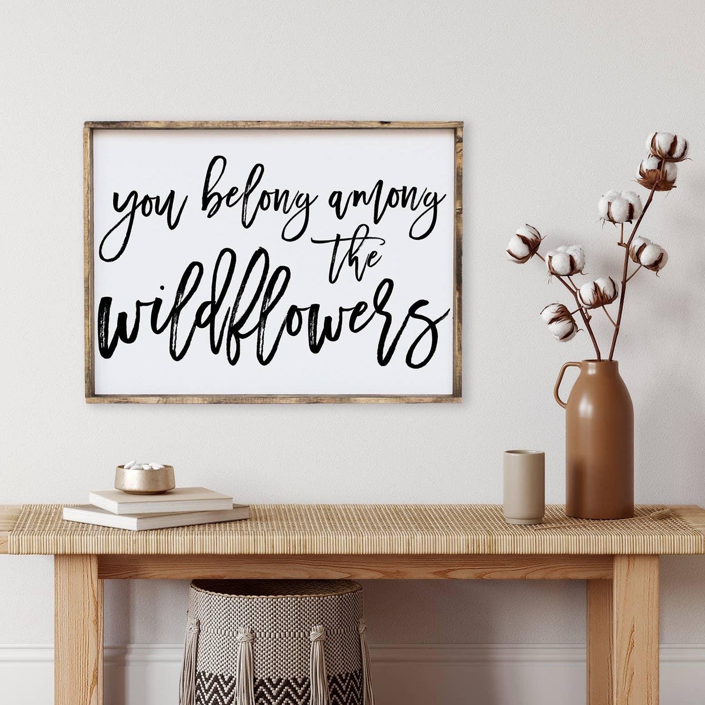 Williamraedesigns - You Belong Among The Wildflowers Wood Sign