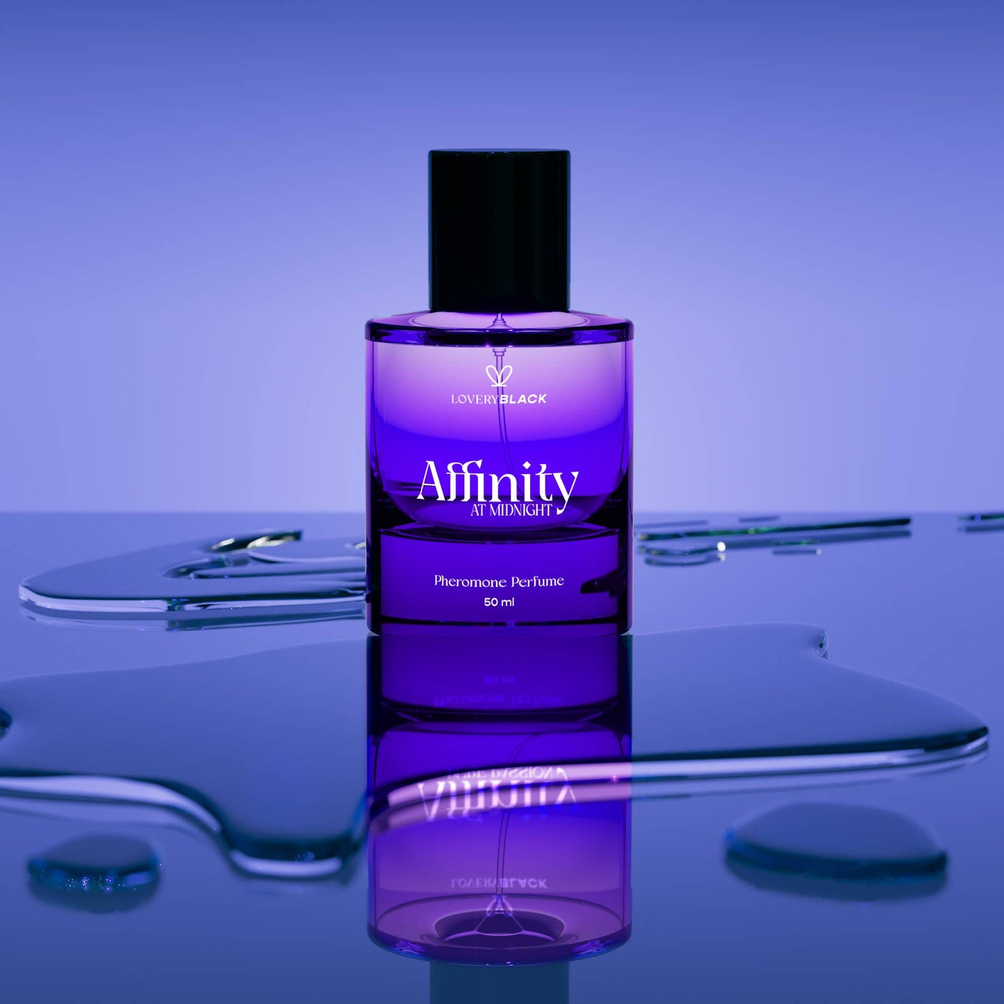 LoveryBlack Affinity At Midnight Pheromone Perfume – 50ml