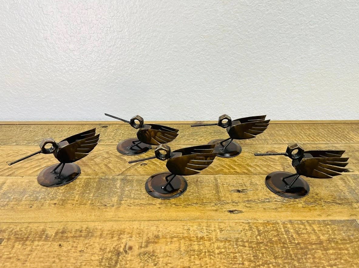 Rustic Farm - Sparkplug Art, Hummingbird - H-10