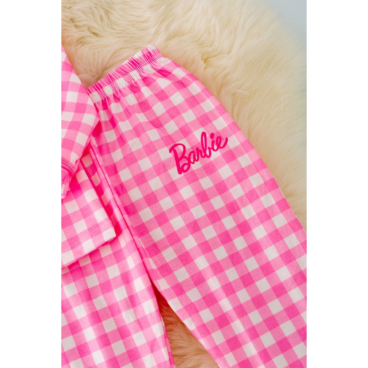 GINGHAM CHARACTER PAJAMAS. PJG40119 JEAN