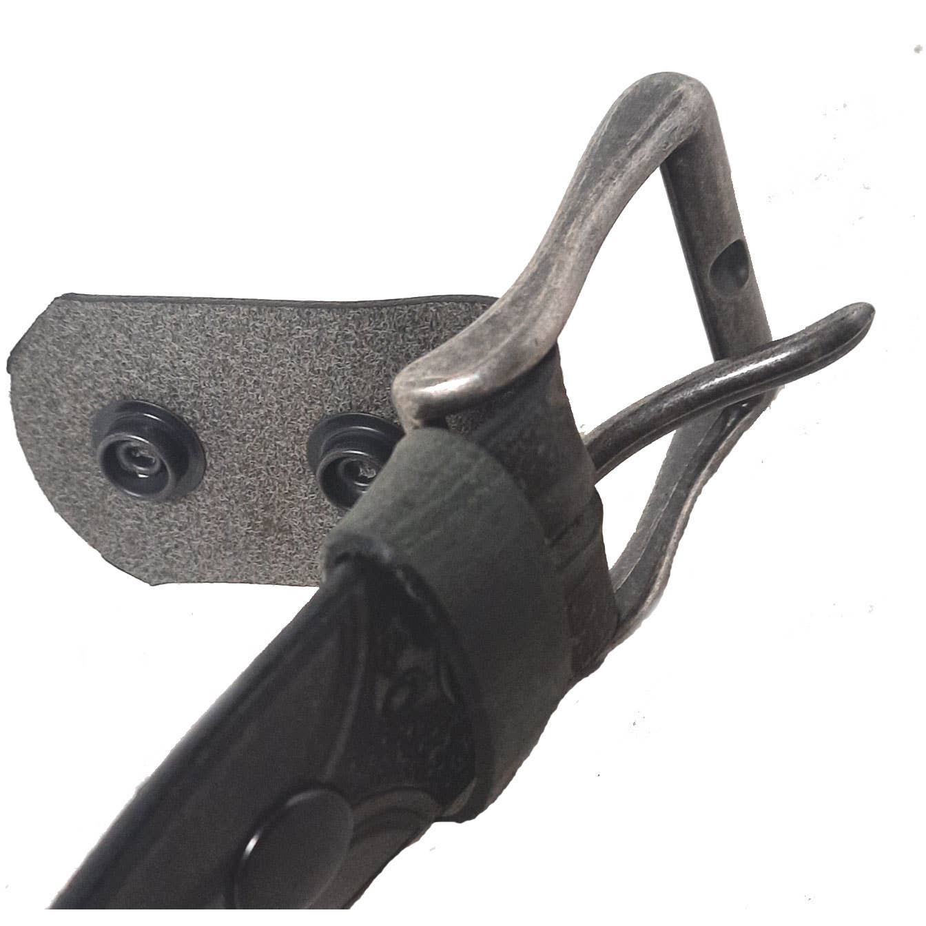 GENUINE LEATHER 40MM BULL HORN EMBOSSED BELT #1040