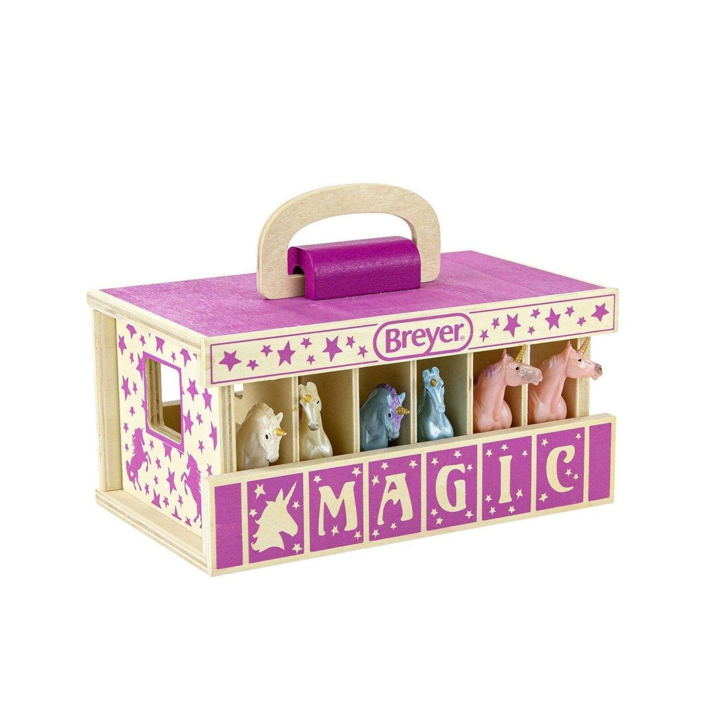 Breyer Unicorn Magic Wooden Stable Playset 59218