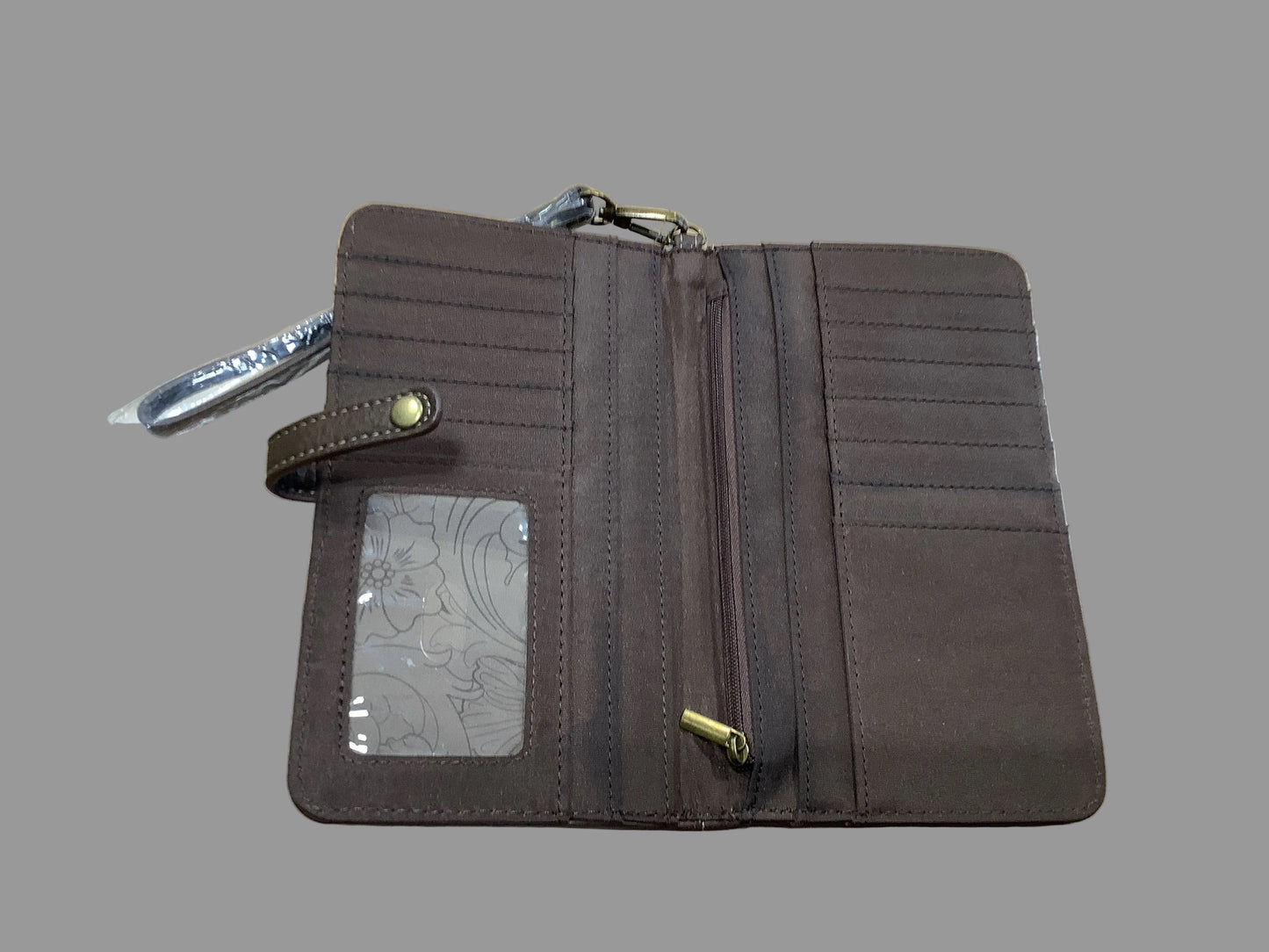 Justin Ladies Wallet, brown