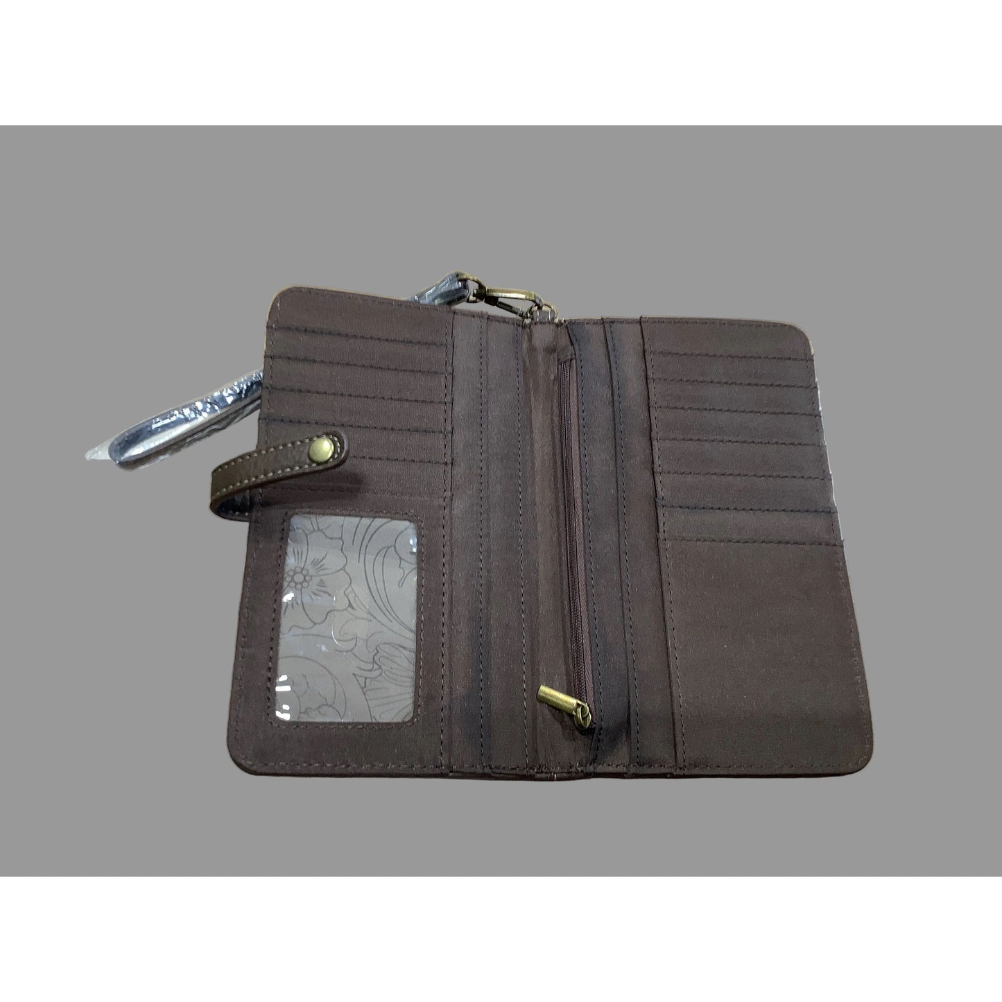 Justin Ladies Wallet, brown