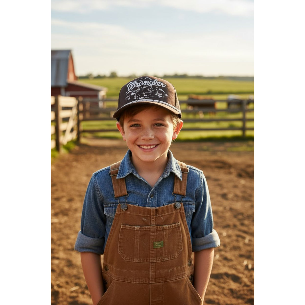 Wrangler Since 1947 Scene Rope Cap