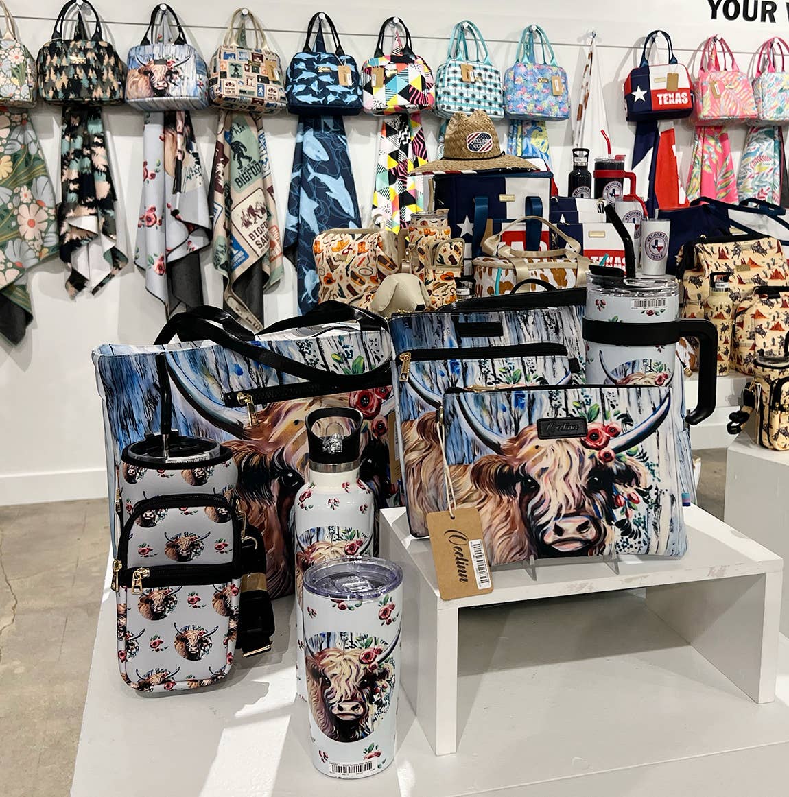 Highland Cow Lunch Bag for Adults Affordable, High-Quality, and Full of Rustic Charm