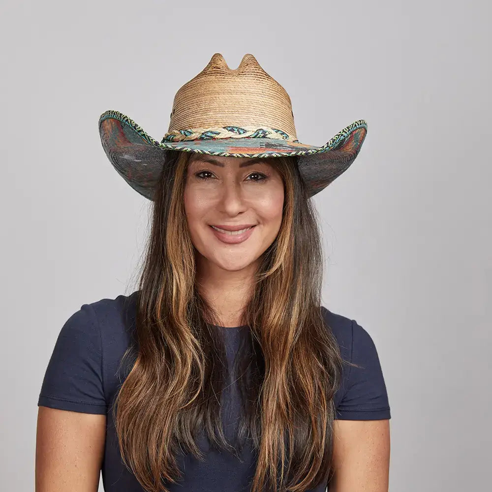 American Hat Makers - Cassius - Straw Cowboy Hat