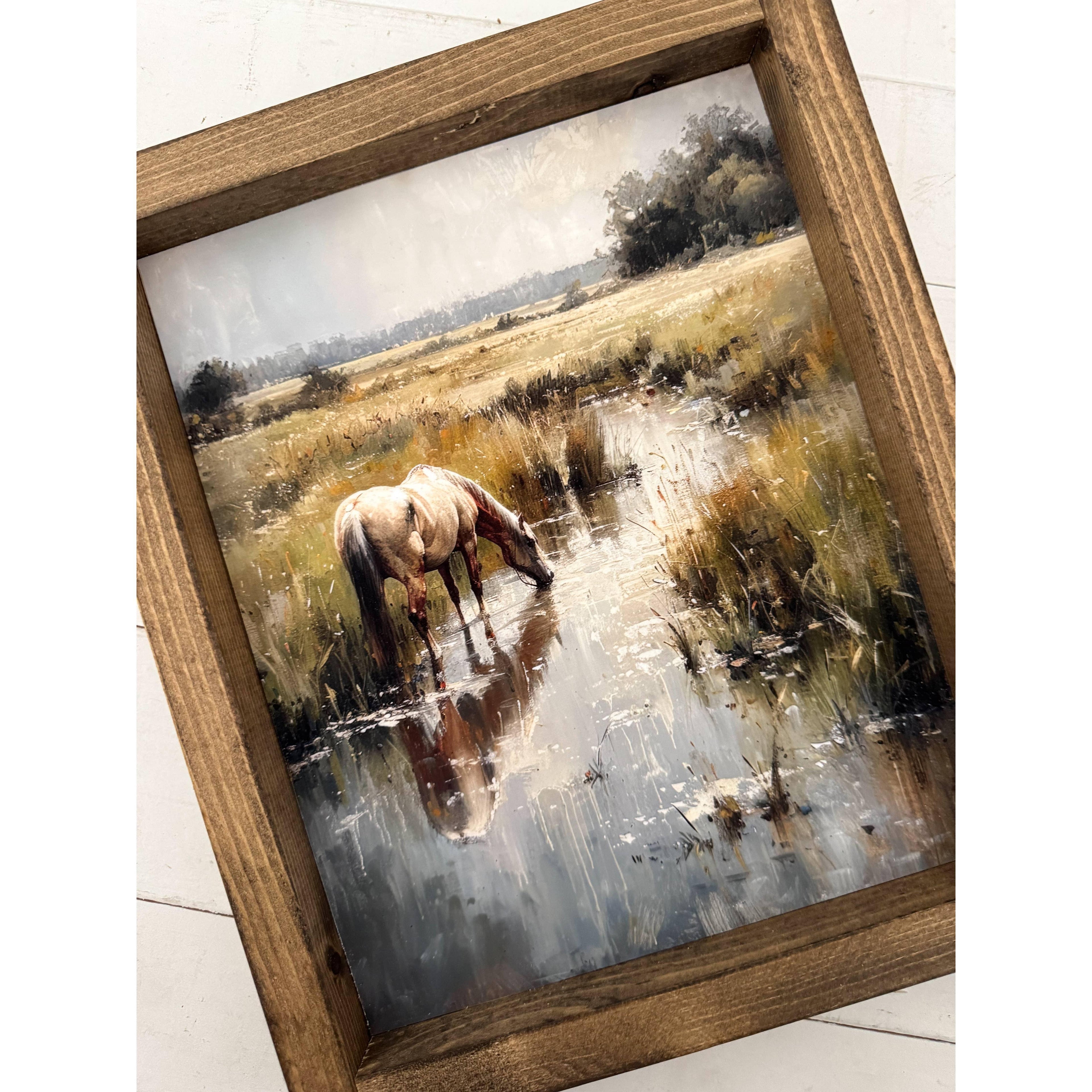 Ashwood Designs - Horse Meadow wood sign