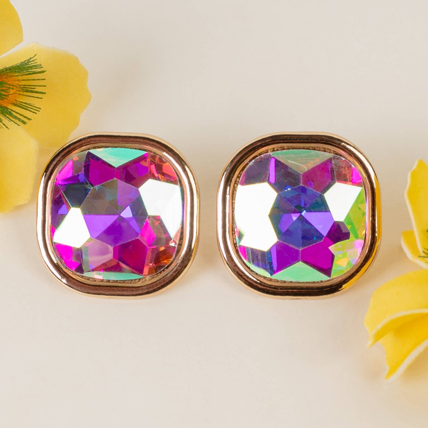 Crystal Stud Earrings