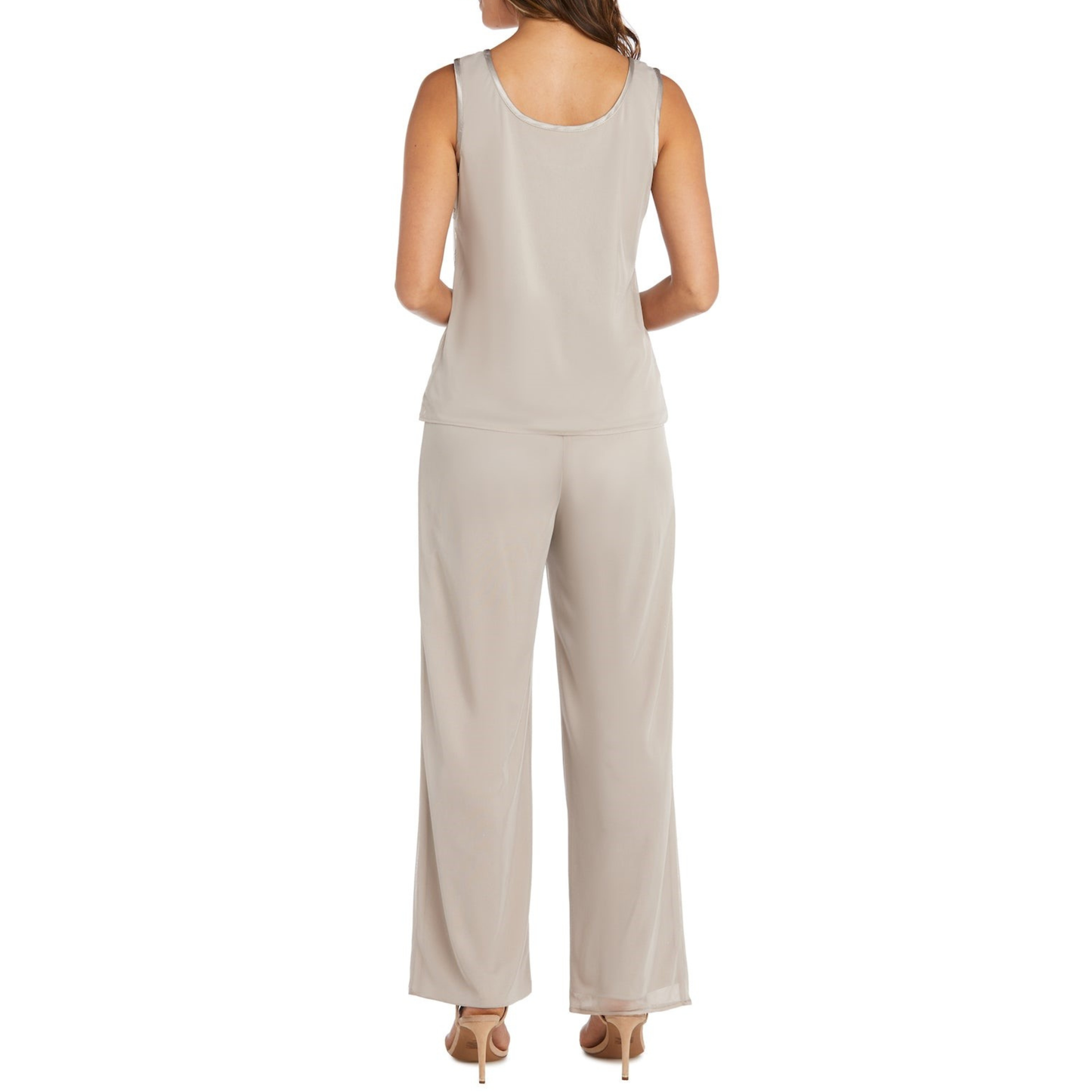 RM Richards 3-Piece Embroidered Sequin Pants Set