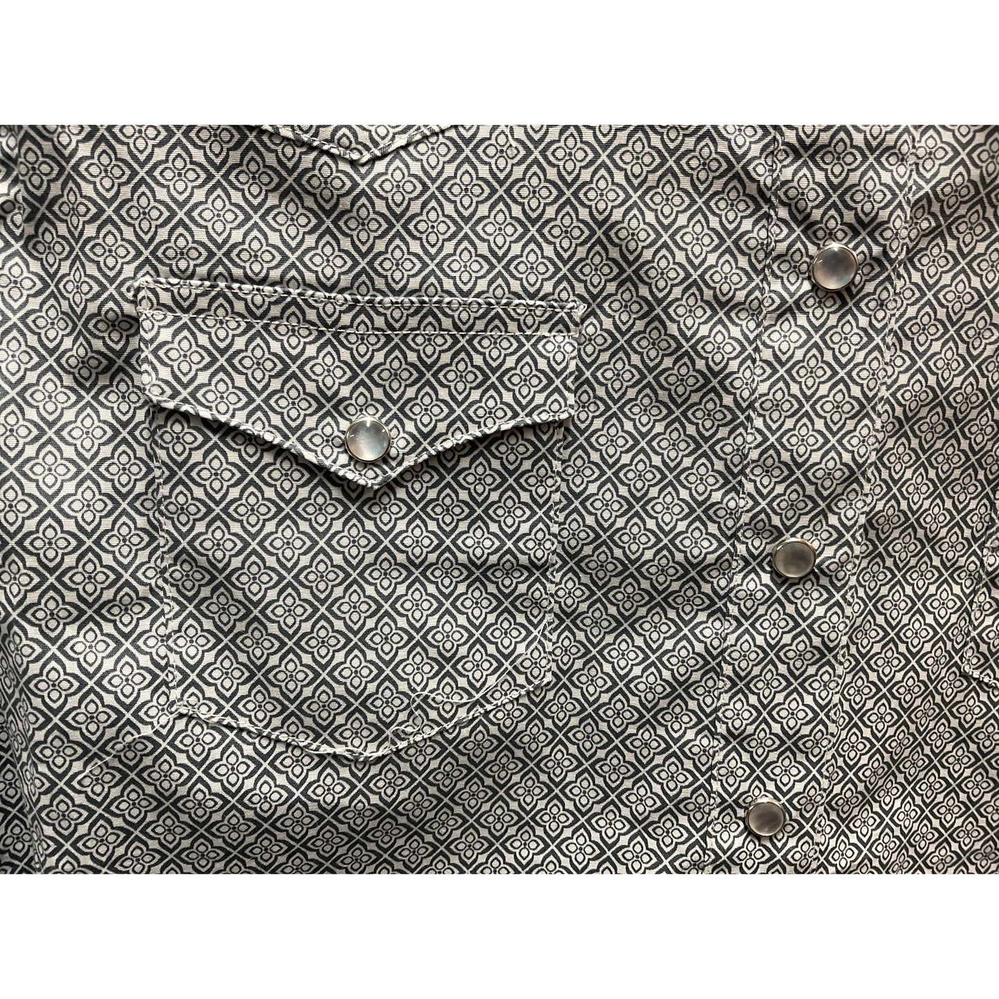 Roper Ladies grey Snap Shirt, 3-50-225-2104