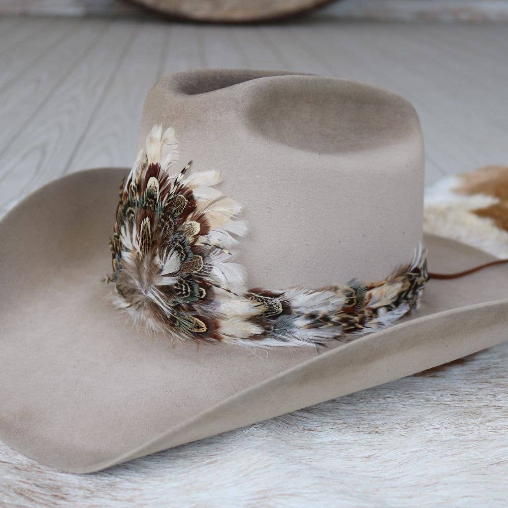 Willow Lane Hat Co. - Western Feather Hat Band - Avalon