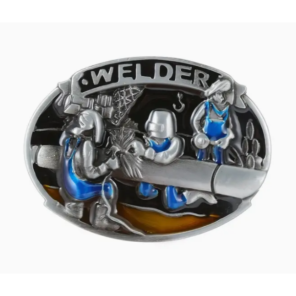 Welder Belt Buckle 1814