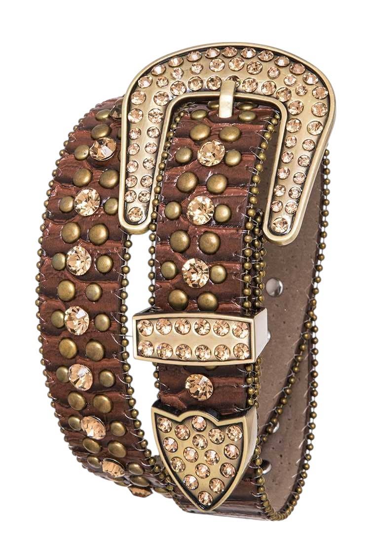 Youth Crystal Western Fashion Belt by Rope & Spurs 200-CB1001