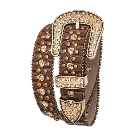 Youth Crystal Western Fashion Belt by Rope & Spurs 200-CB1001