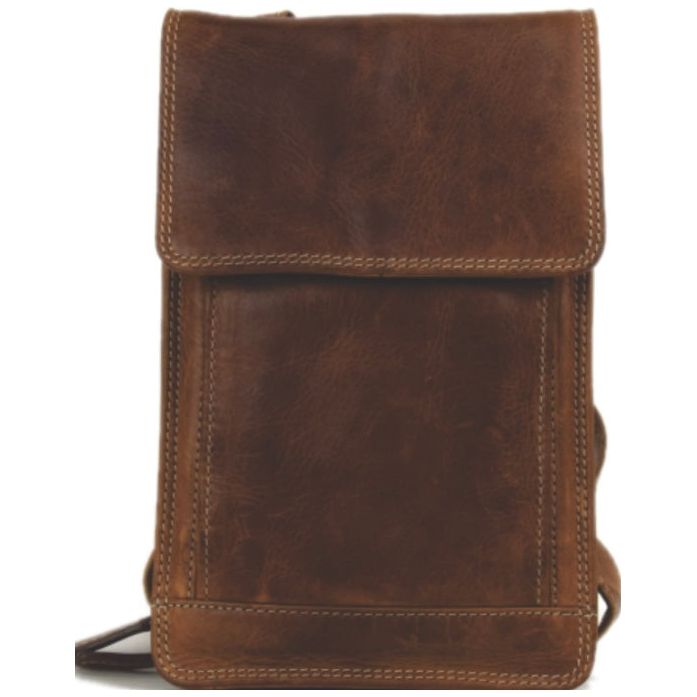 Rugged Earth Leather Purse