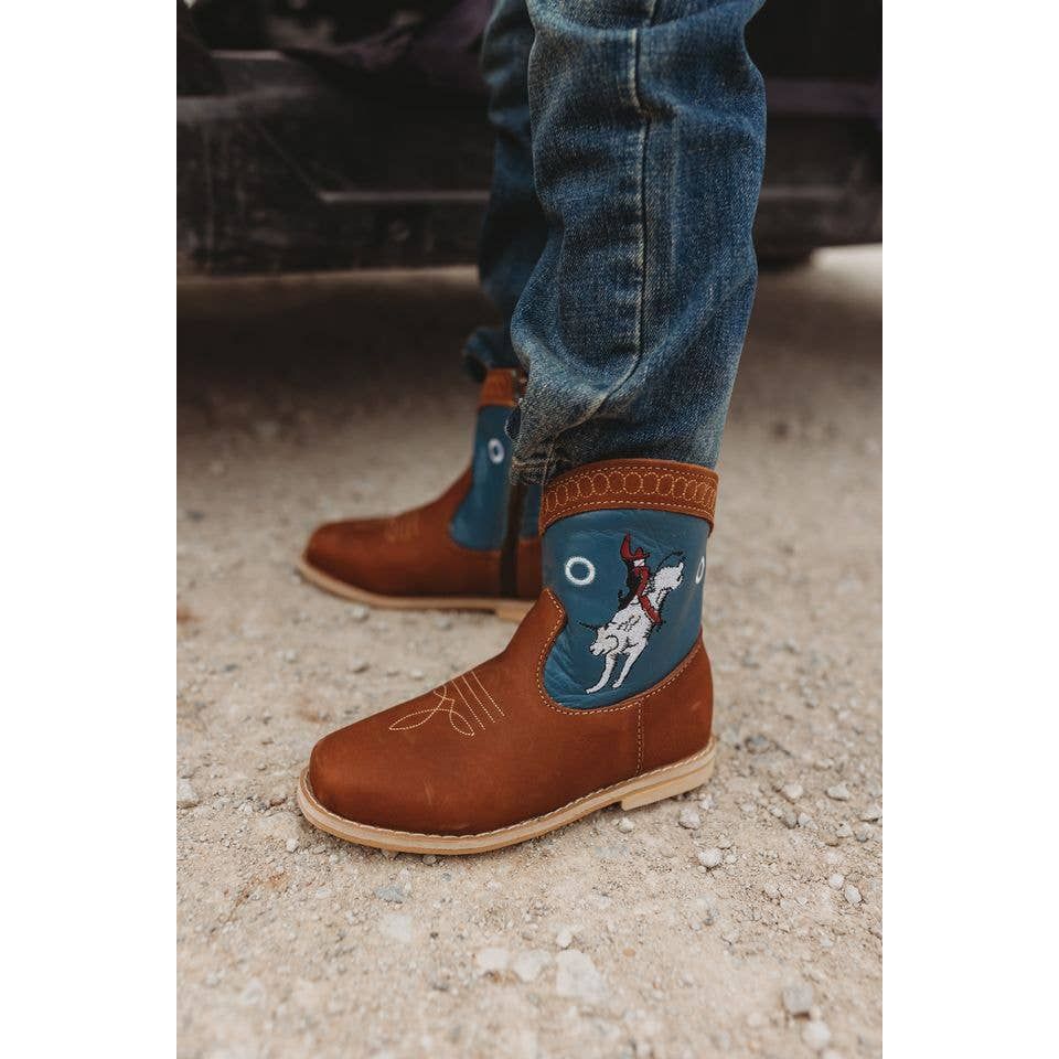 "Colt" Bucking Bull Toddler Boots