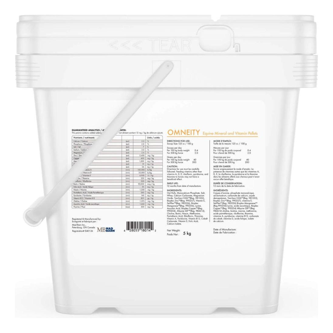 Mad Barn Omneity Pellets Bag 20kg