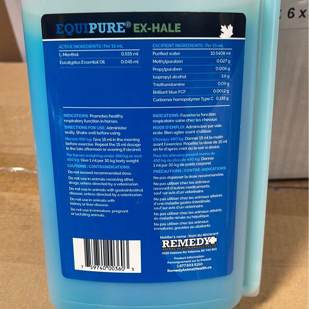 Equi Pure Ex-Hale 1L