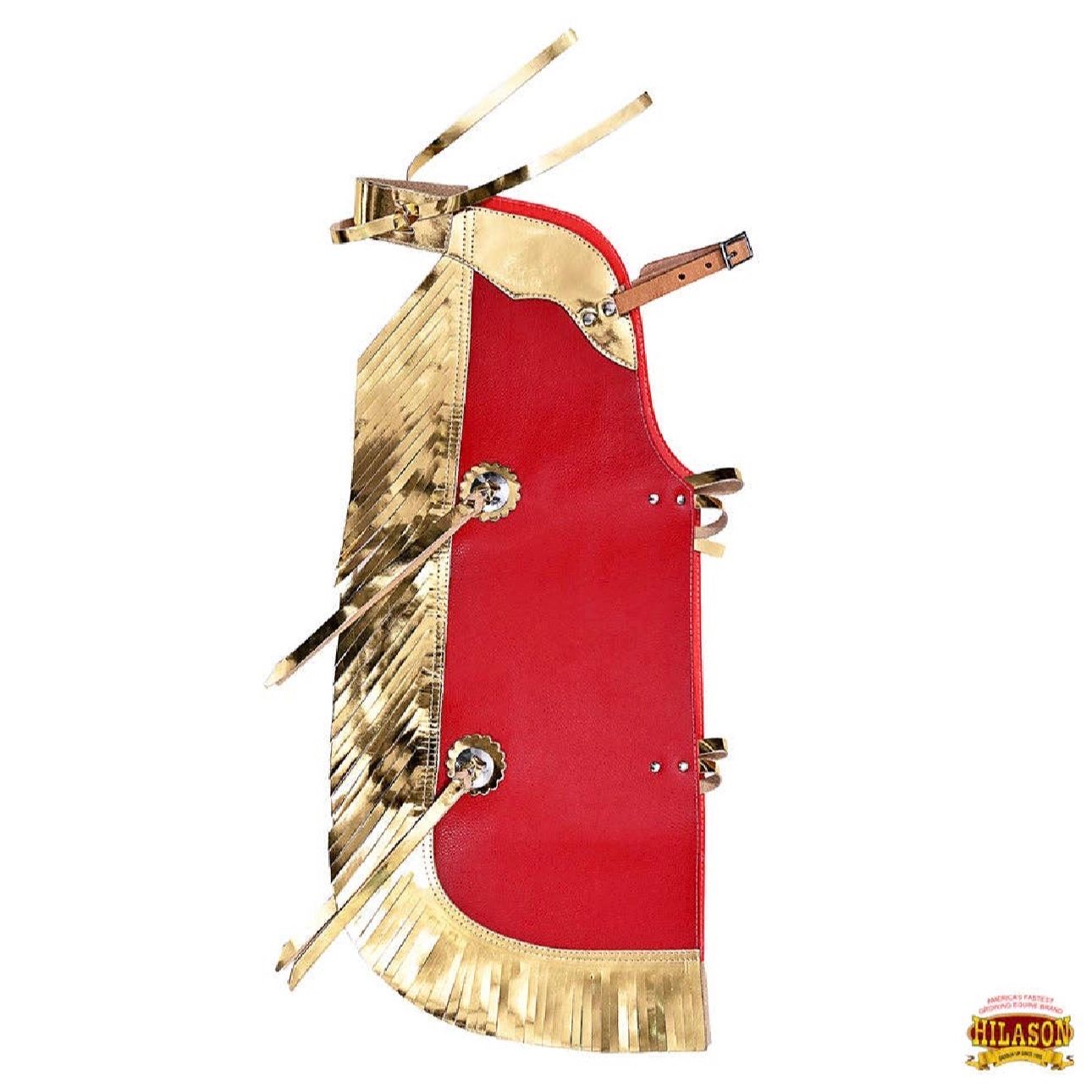 HILASON - Kids, Junior, Youth Chaps - Rodeo, Bull Riding, Red or Black