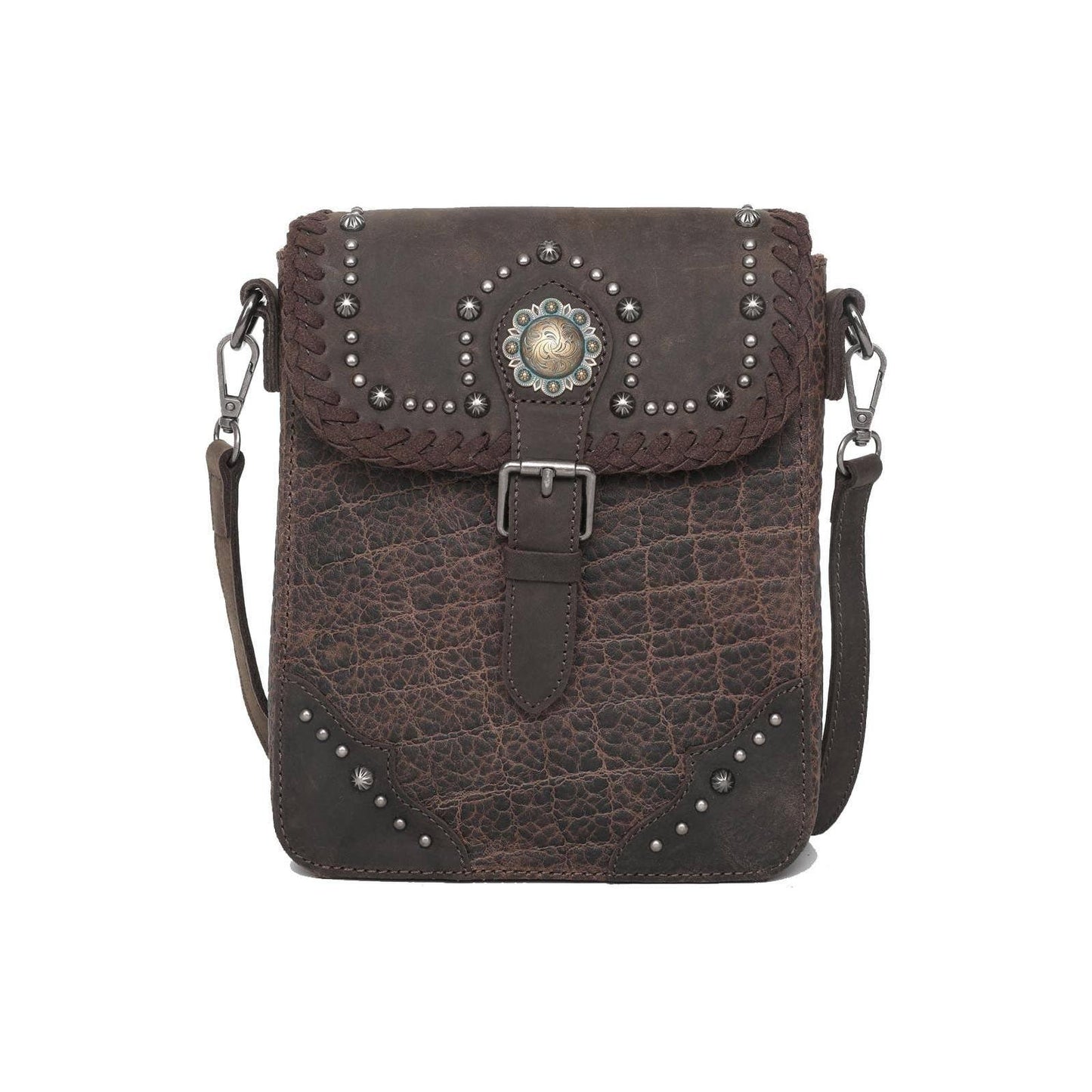 Montana West - MWR-047 Montana West Genuine Leather Shoulder/Crossbody Bag