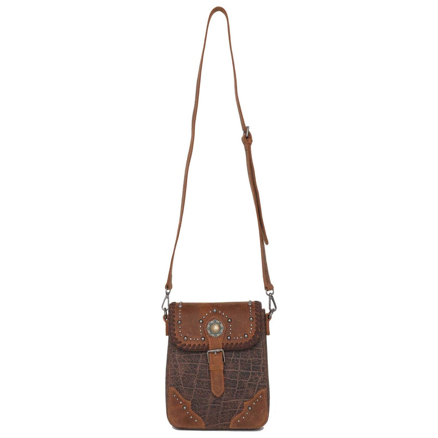 Montana West - MWR-047 Montana West Genuine Leather Shoulder/Crossbody Bag