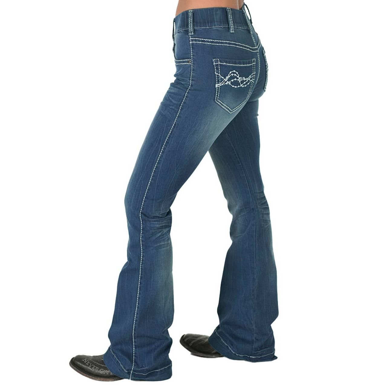 Pull-on Edgy Trouser