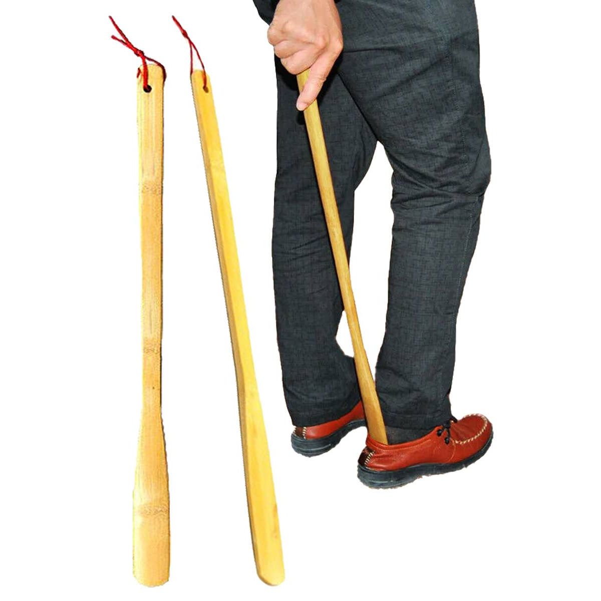 Extra Long Vintage Wooden Shoe Horn