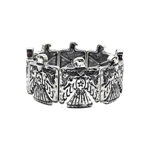 Snowing West - Western Thunderbird Stretch Bracelet
