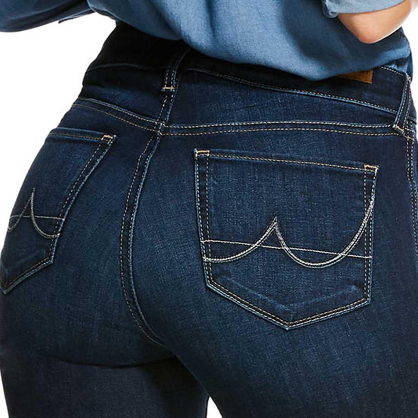 * Ladies Ariat Perfect Rise Katie Flair Jeans
