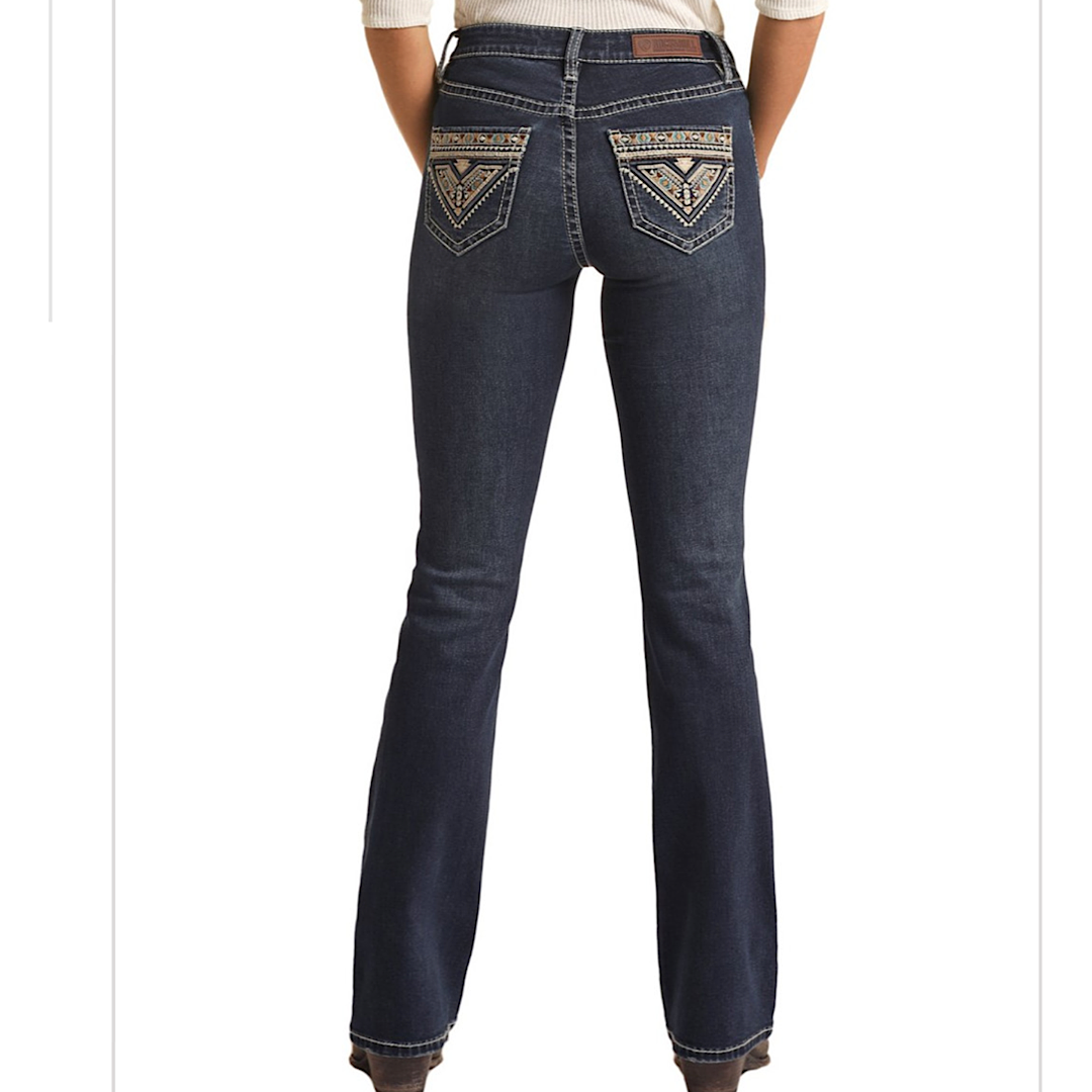 * Rock & Roll Ladies - MID RISE, REGULAR FIT, BOOTCUT BW4MD03561