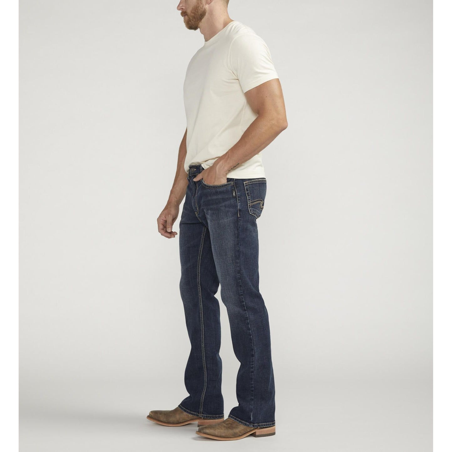 * M12610LDS402 | Men’s Silver Jace Bootcut Leg