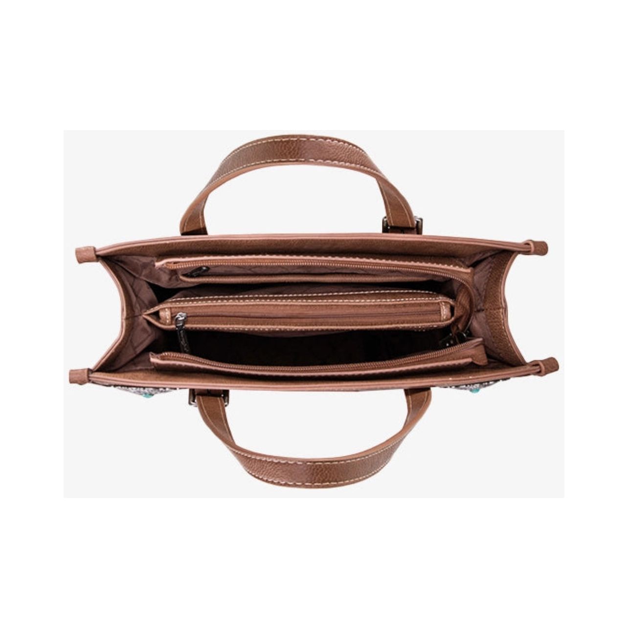 WRANGLER AZTEC PRINT CONCEALED CARRY PURSE