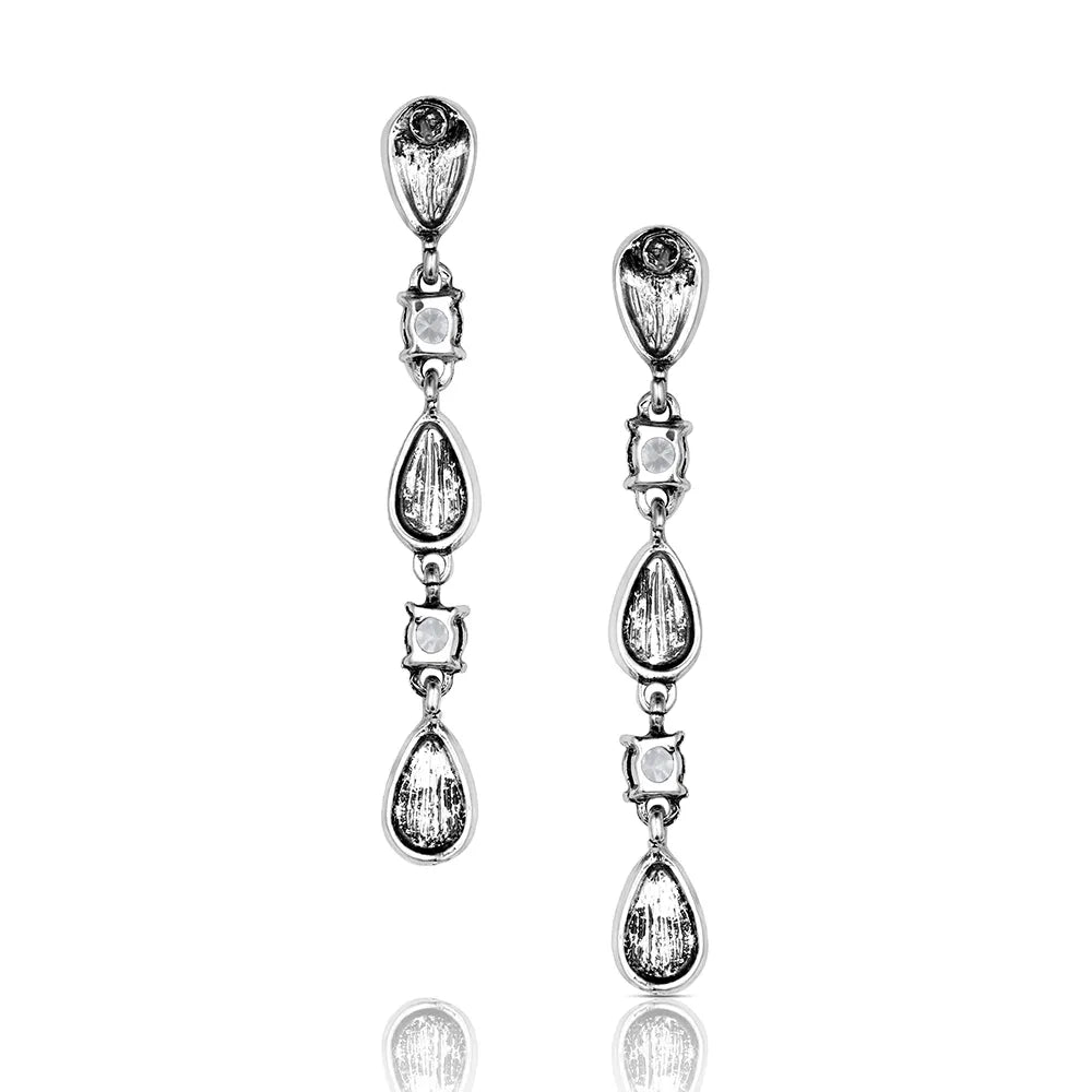 Montana Silversmith Snowfall Ridge Turquoise Earrings AER6557