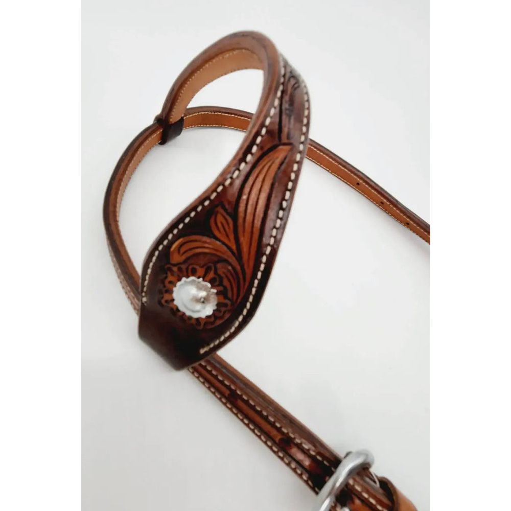 Ranch Hand One Ear Antique Headstall