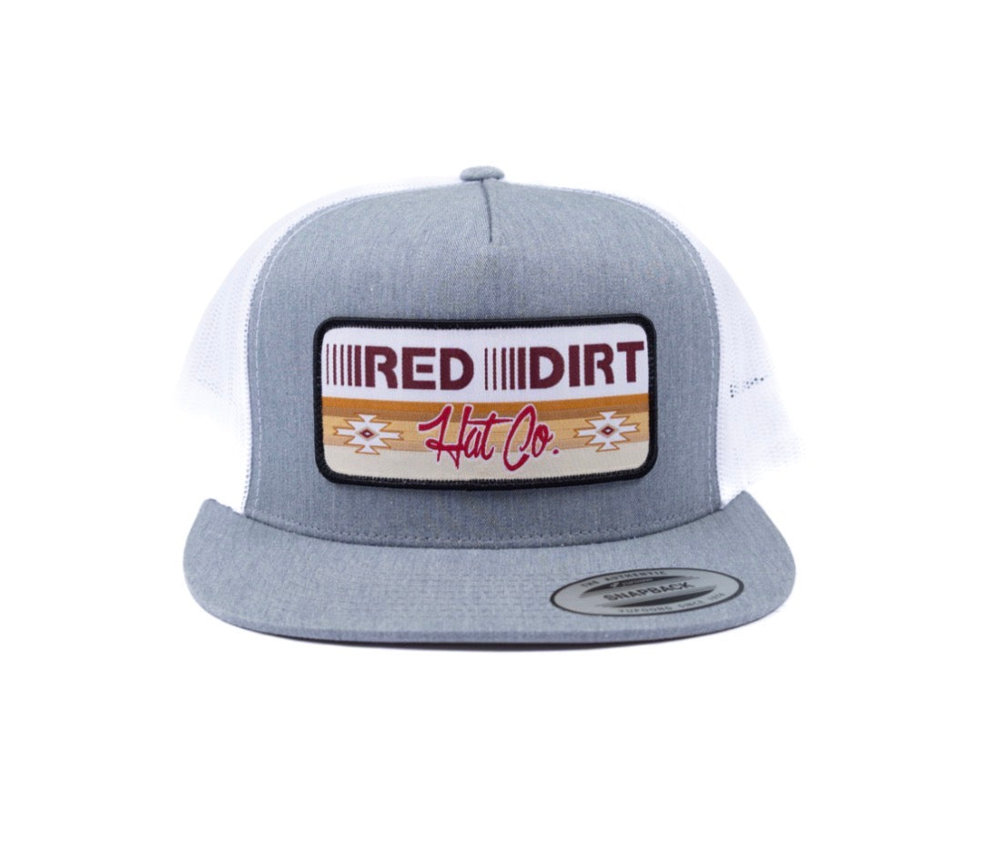 Red Dirt Hat Co. - Grey Trailblazer Snapback RDHC-578