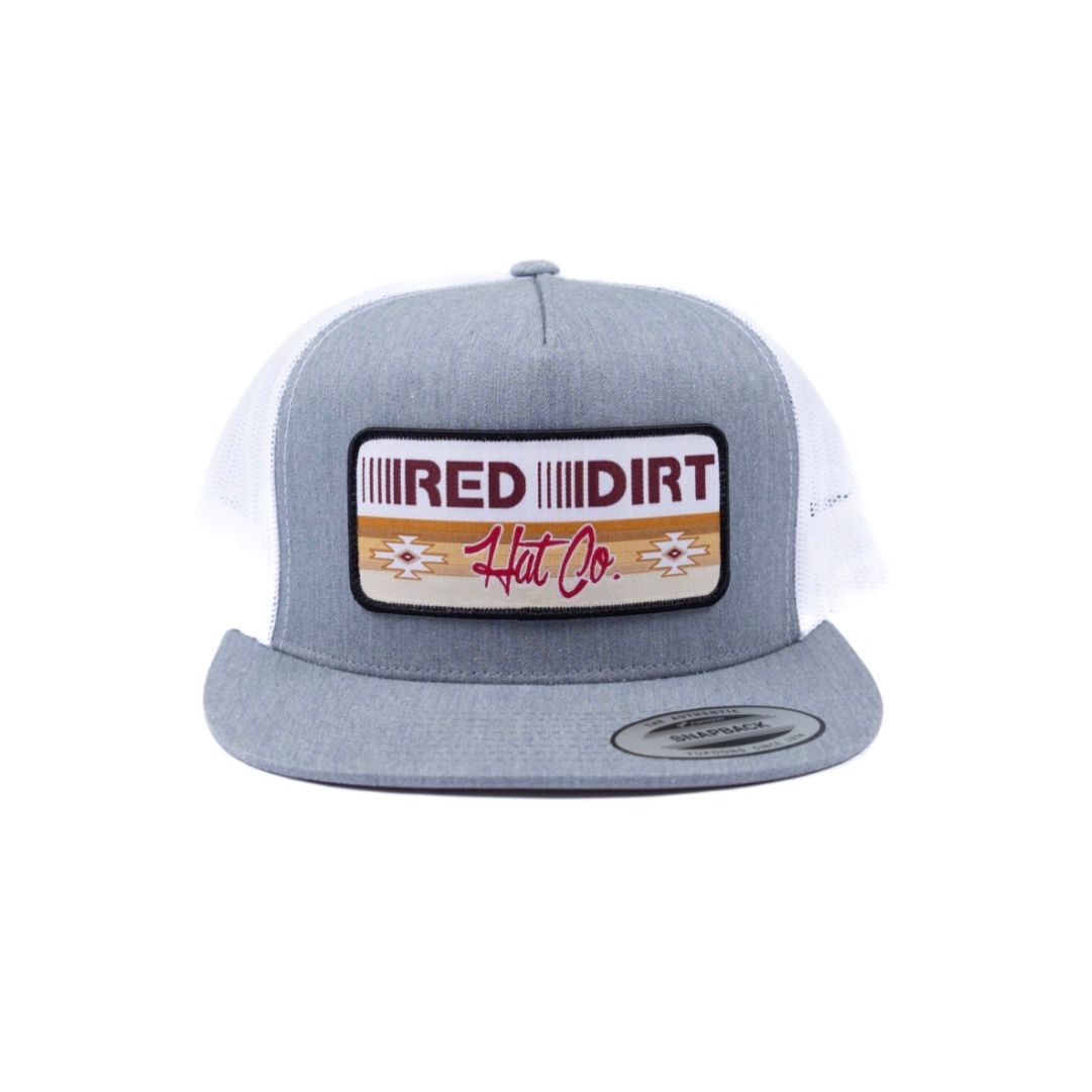 Red Dirt Hat Co. - Grey Trailblazer Snapback RDHC-578