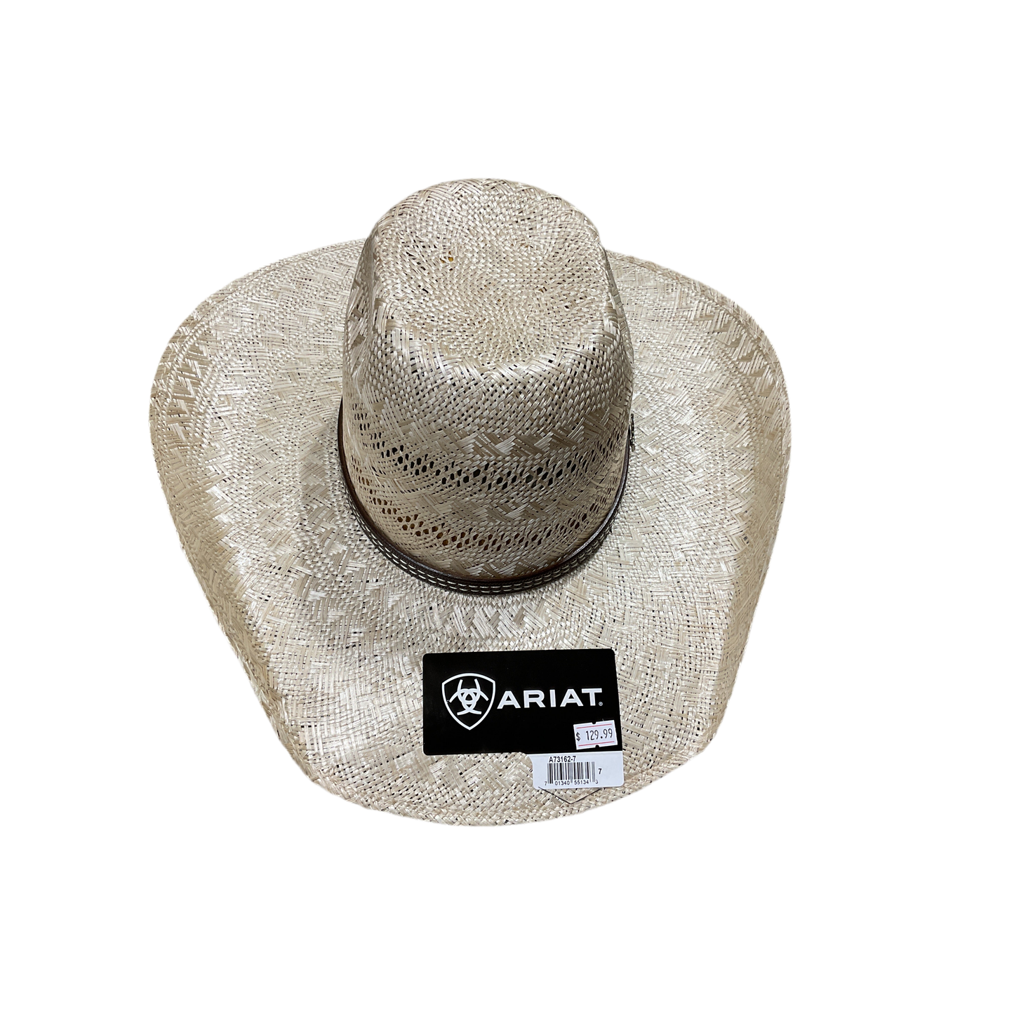 Ariat Straw Hat, 10X Sisal Punchy, A73162