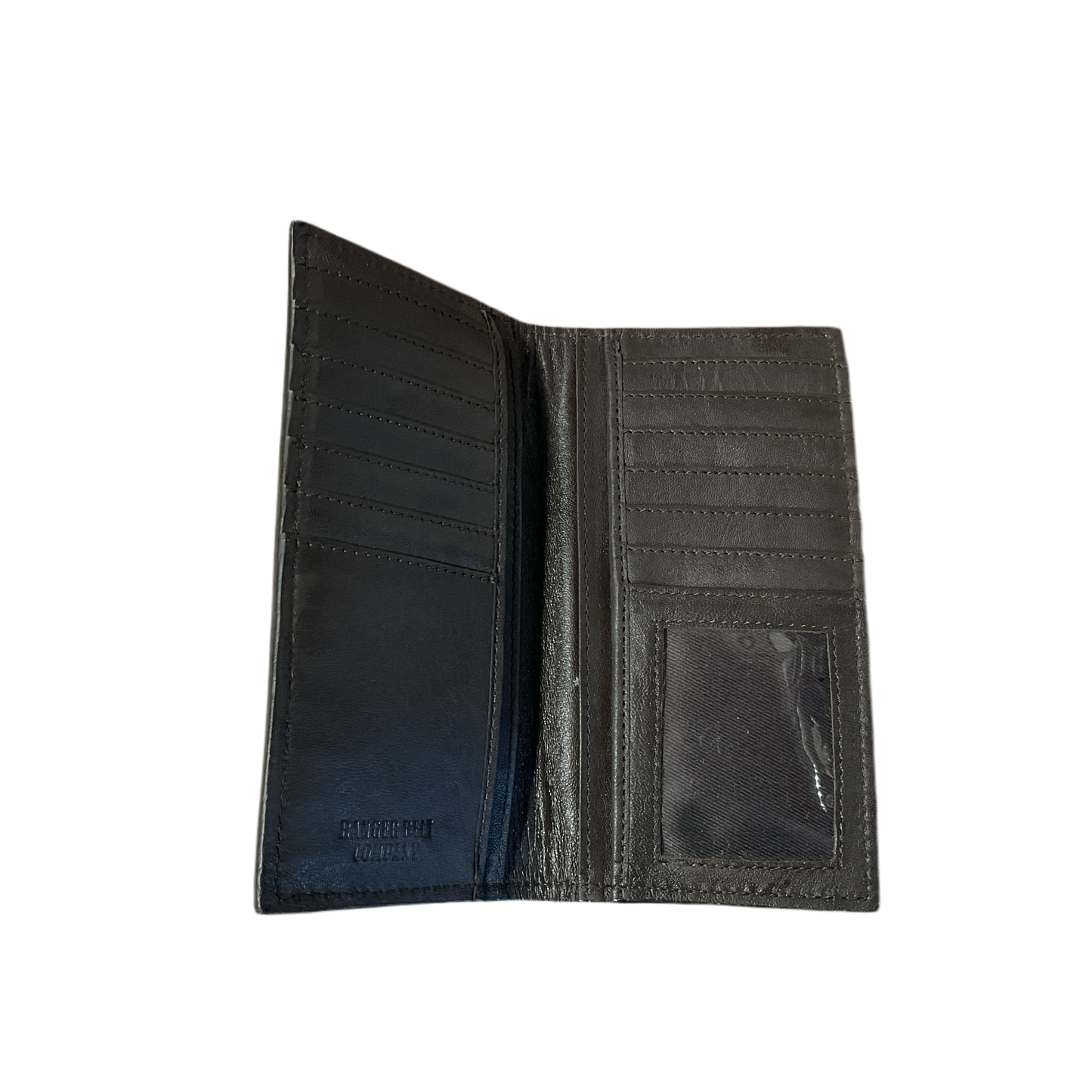 Ranger Belt Co - Men’s Wallet -Antiqued Stamped & Tooled Leather IWR-2