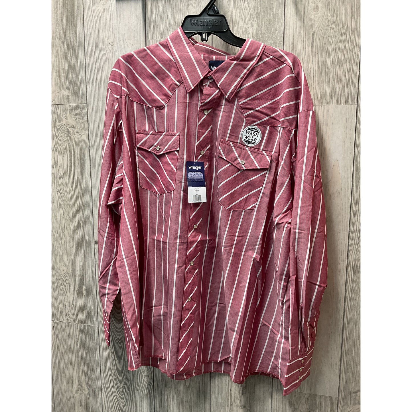 Wrangler Men’s, Classic, Big/Tall, Snap, 1075951PP