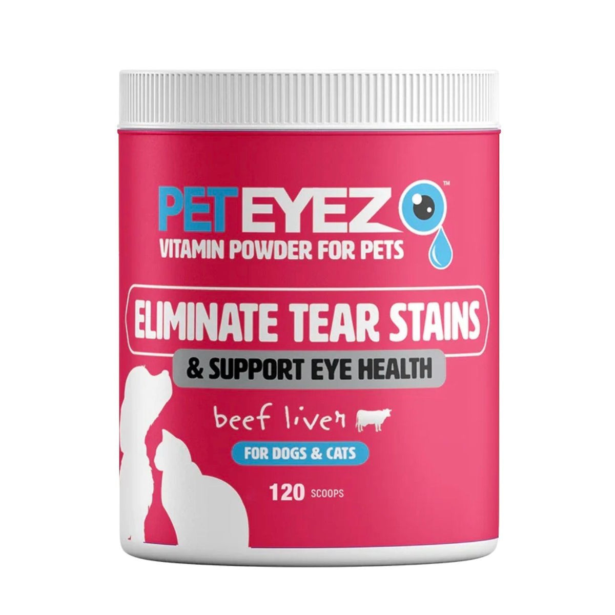 PetEyez Vitamin Powder - Eliminate Tear Stains & Support Eye Health