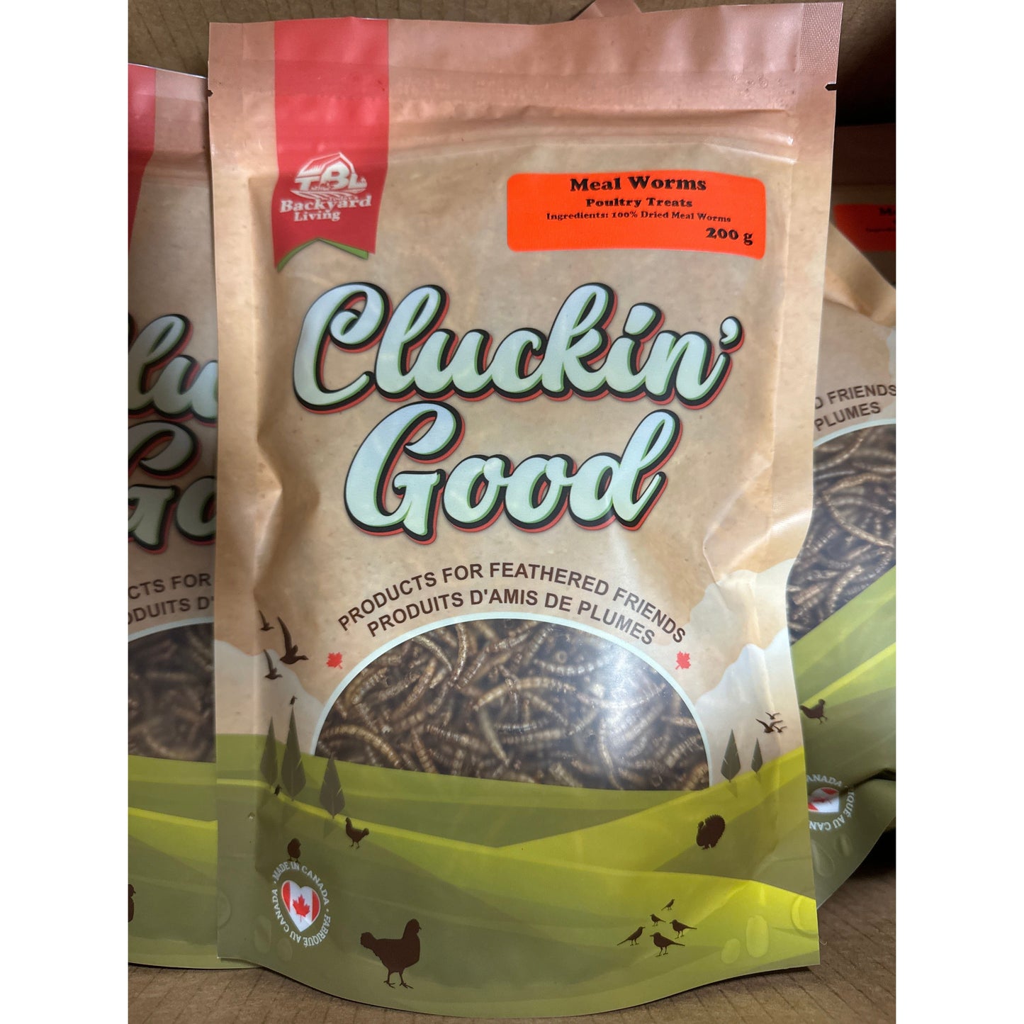 Cluckin Good Mealworms 200g