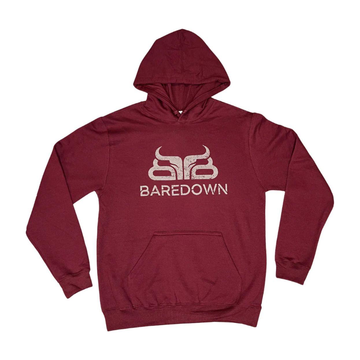 Baredown Brand - Waylon Maroon Hoodie