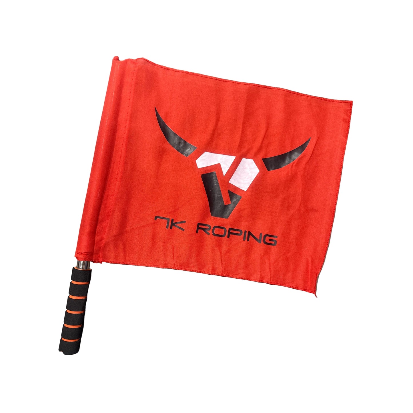 7K Roping Judges Flag Red