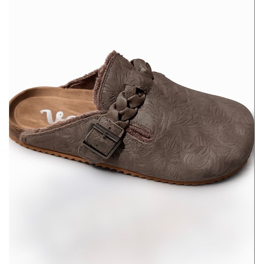 VERY G WOMEN'S IRIS SLIP-ON CASUAL SHOES VGFL0065 Taupe