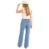 Rock & Roll Denim Distressed Relaxed Wide Leg BW6HD08496