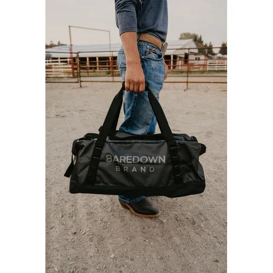 Baredown Brand Duffle Bag Black Charcoal