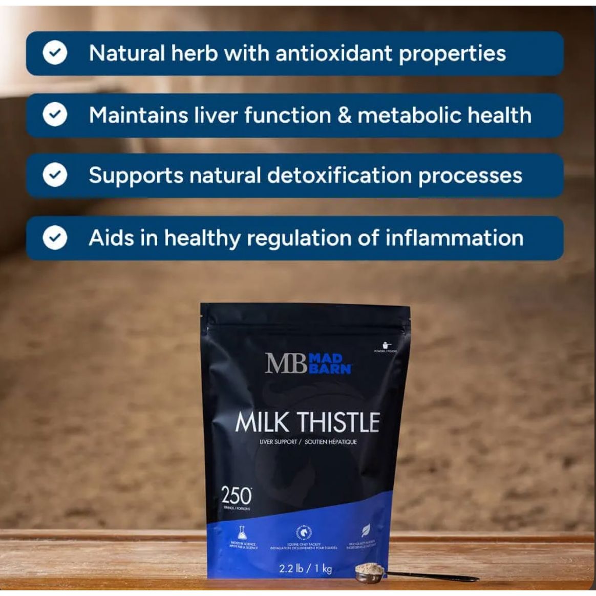 Mad Barn Milk Thistle 1kg